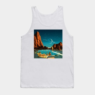 Having fun in Saturn Tank Top